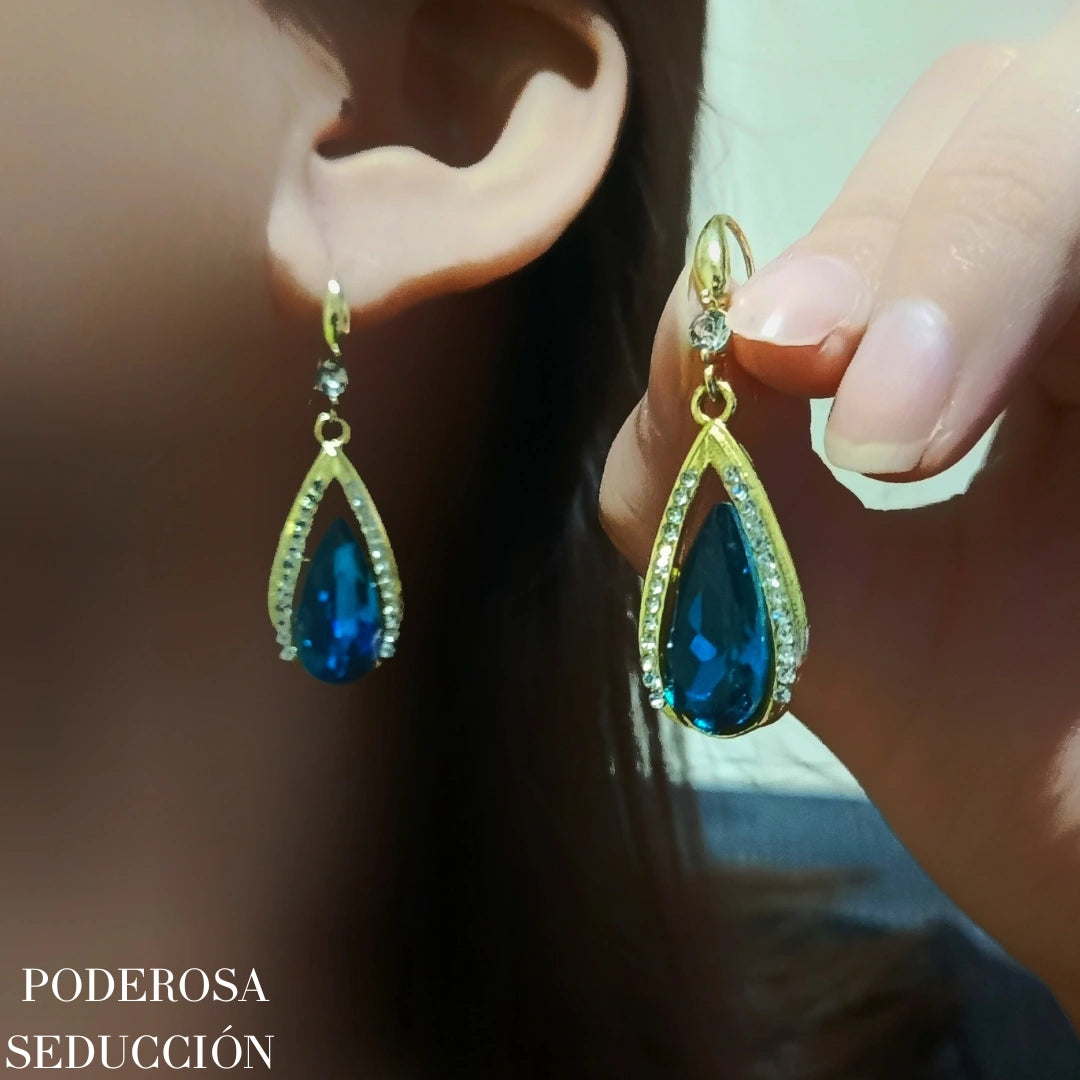 🪐 Aretes Lágrimas Cósmicas 💫